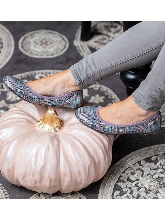 Ja-vie – Großhandel Flache Schuhe – Damen – Ja-Vie Pastell Pullover Strickmuster Jelly Ballerinaschuhe3