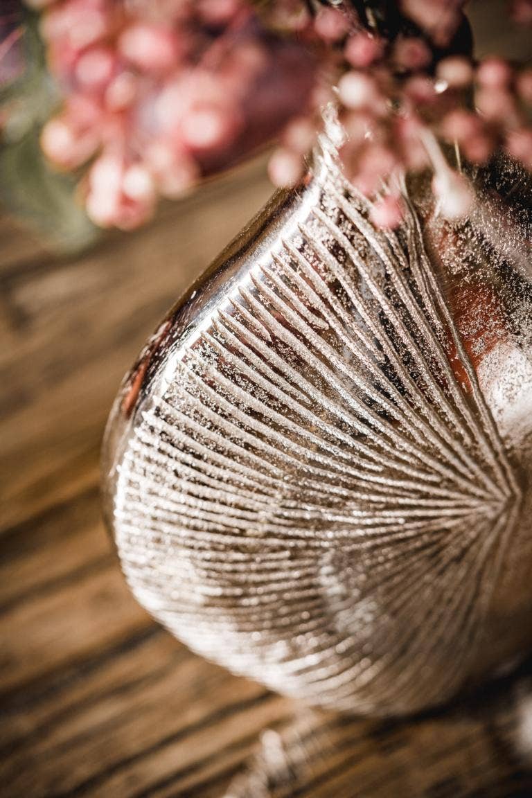 Michael & Philipp Noll e. K. - Vente Vases - vase en métal argenté 31 cm6