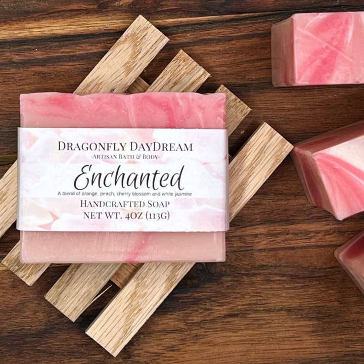 Dragonfly DayDream - Wholesale Bar Soap - ENCHANTED Artisan Soap3