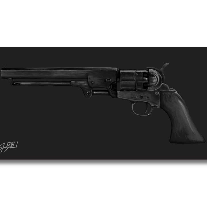 Charcoal .45 Papperstryck för wholesale av The Painted Ladies