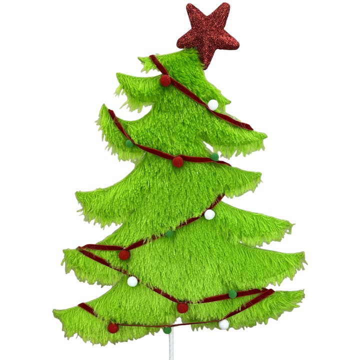 Trendy tree - Wholesale Christmas Decoration - H28xW12 Green Fury Christmas Tree Spray 86475GN0