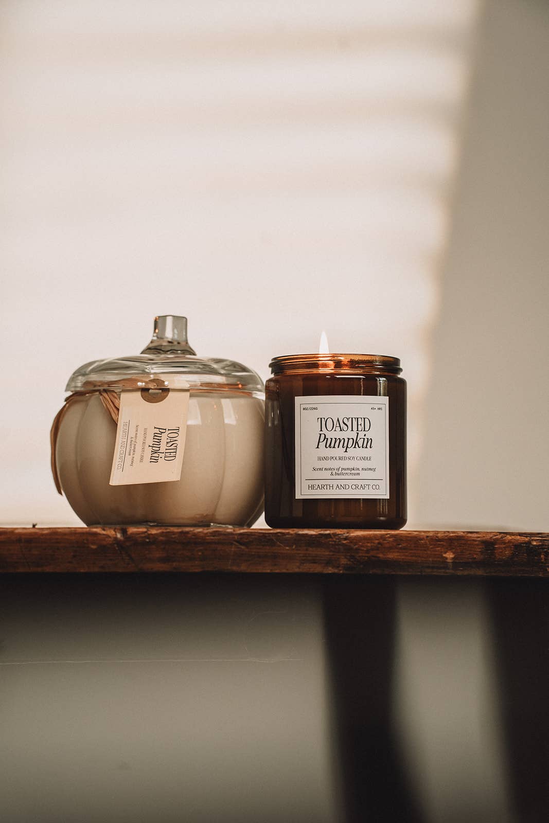 Hearth and Craft Candle Co. - Wholesale Jar/Filled Candle - TOASTED PUMPKIN20