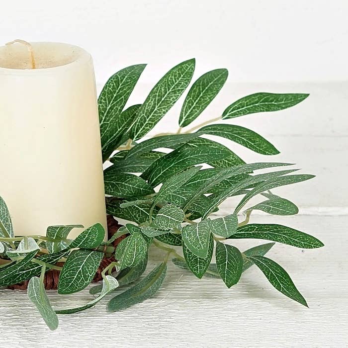 Impressive Enterprises, Inc. - Wholesale Wreath - 31265- 12in (3.5)Wreath-Olive Leaves-3