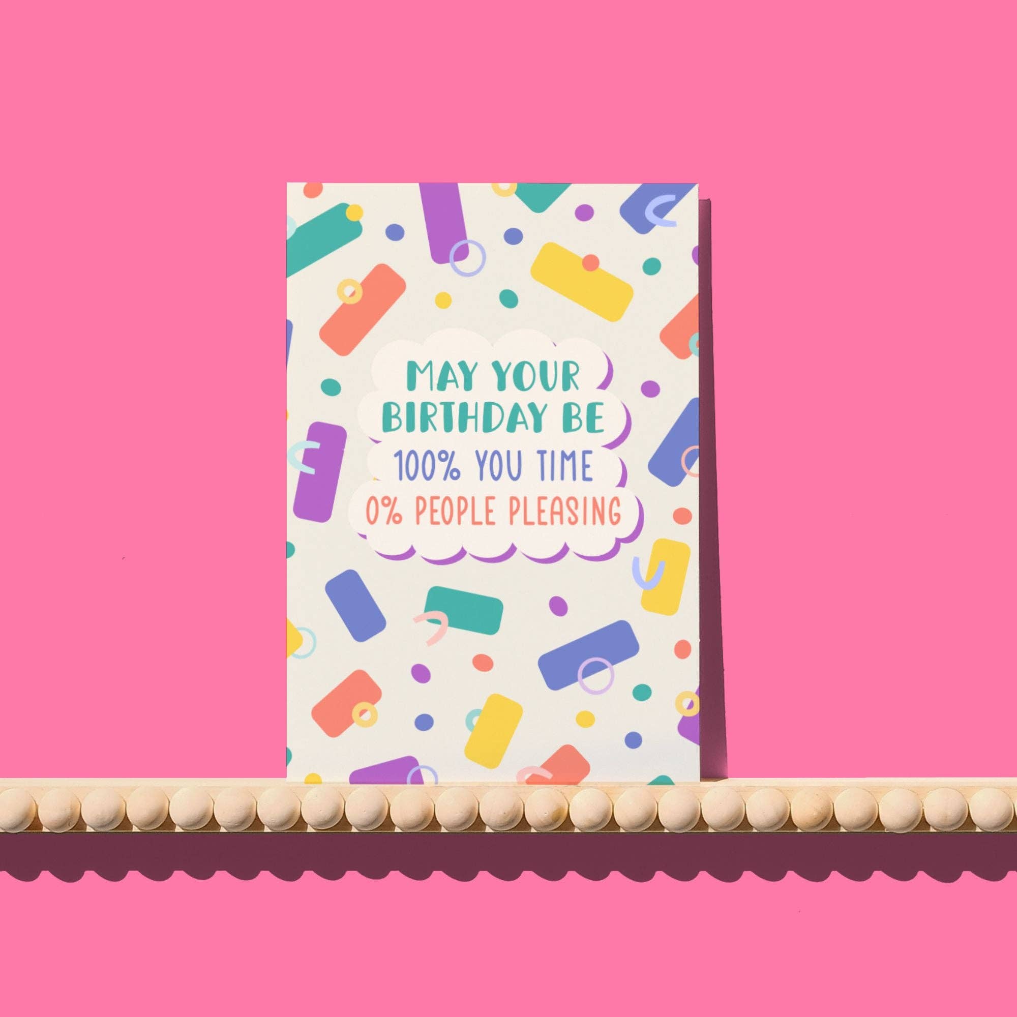 Sunshine Lane - Wholesale Birthday Card - 100% You Time Birthday Card