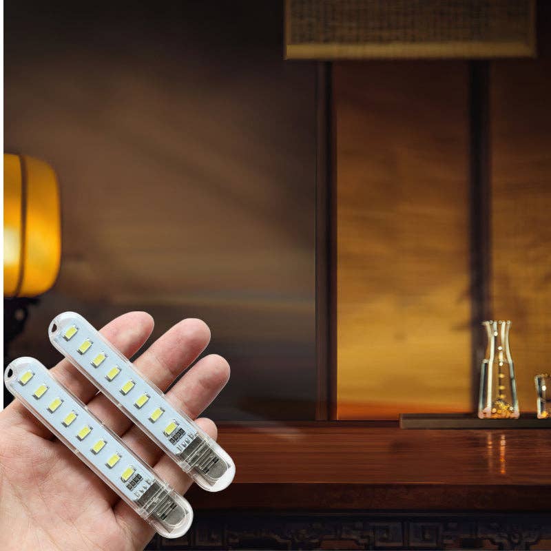 Modpopdeco - Wholesale Night Light - 3pcs USB Night Light LED Mini Bulb Camping Lantern with 3 8 24 Lamp Beads for Bedroom Bathroom Reading Sleeping Outdoor0