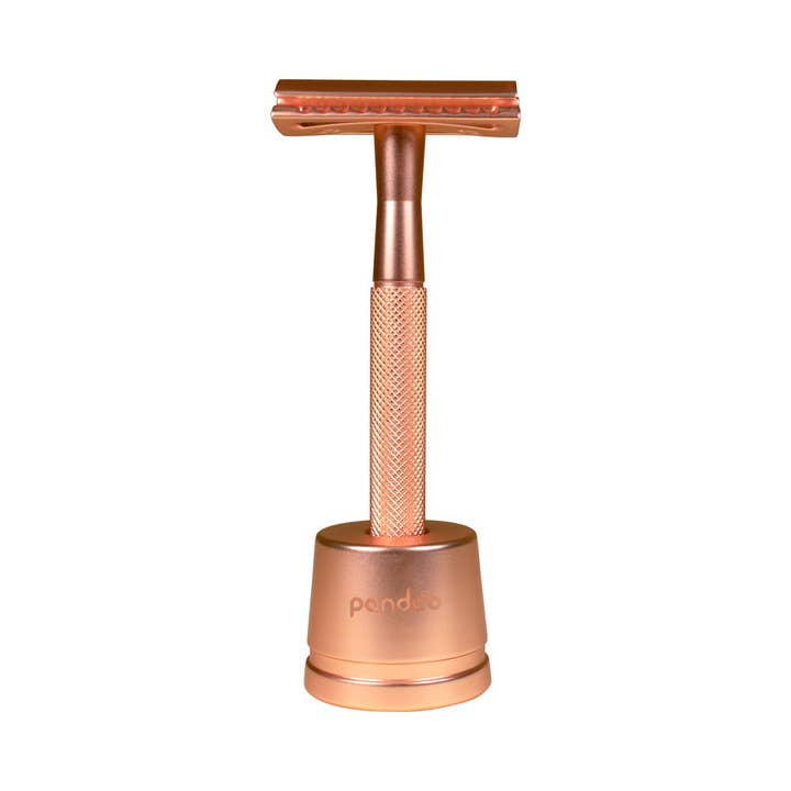 Pandoo - Wholesale Razor - Metal safety razor | incl. 10 blades and holder1