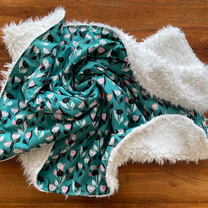 Baby Blanket - Flora for wholesale by Gracie Stitches