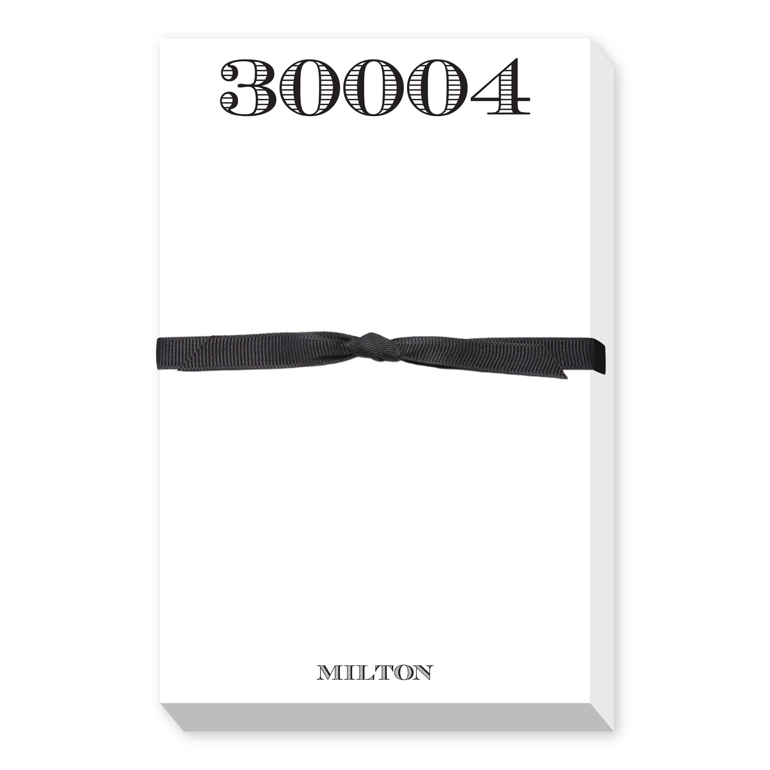 Donovan Designs - Wholesale Notepad - ZIP CODE PORTRAIT PUDGY NOTEPAD0