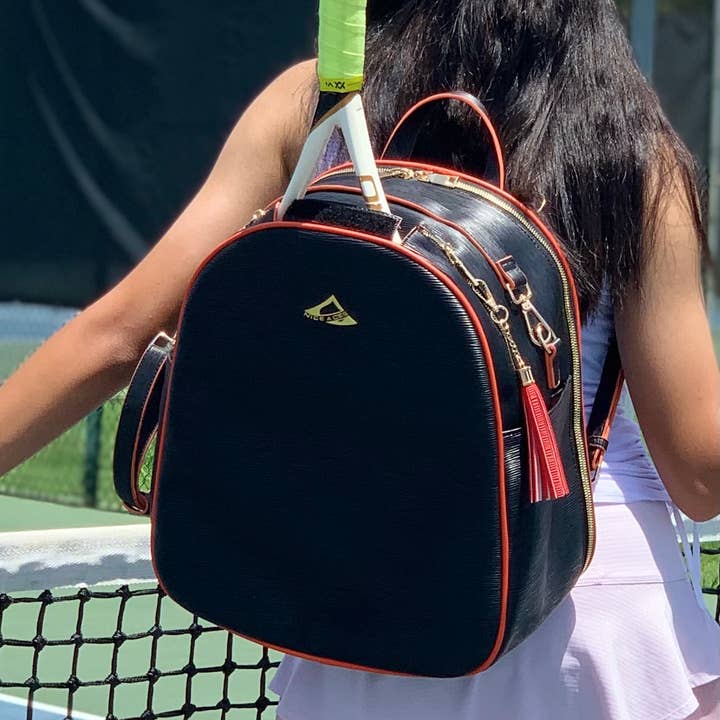 NiceAces - Wholesale Backpack - Women's - Hana Tennis and Pickleball Backpack Blue by NiceAces3