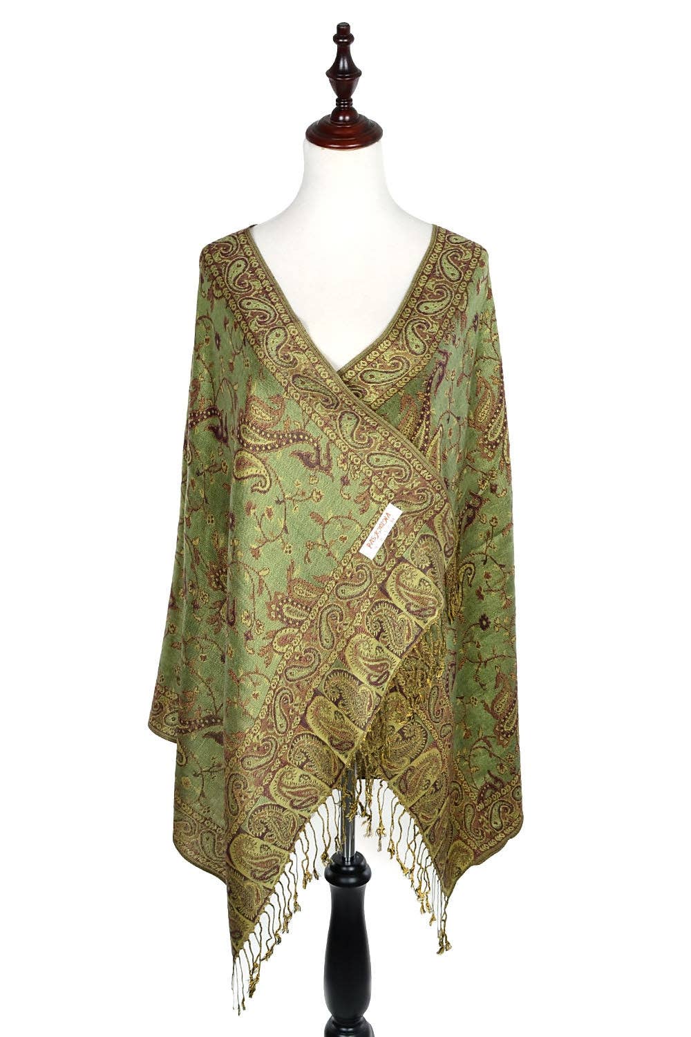 Jasper Trading LLC - Wholesale Scarf - Women's - 023_17 - One Piece Pasiley Print Pashmina Shawl Scarf1