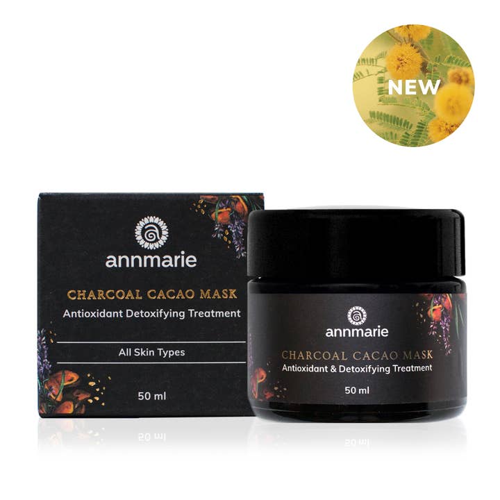 Charcoal Cacao Mask (50ml) for wholesale by Annmarie Skin Care