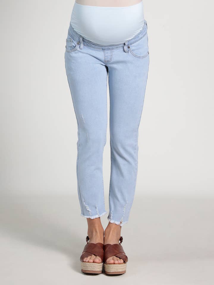 Mãe Fit Maternidade Jeans por atacado de Ohma Barcelona