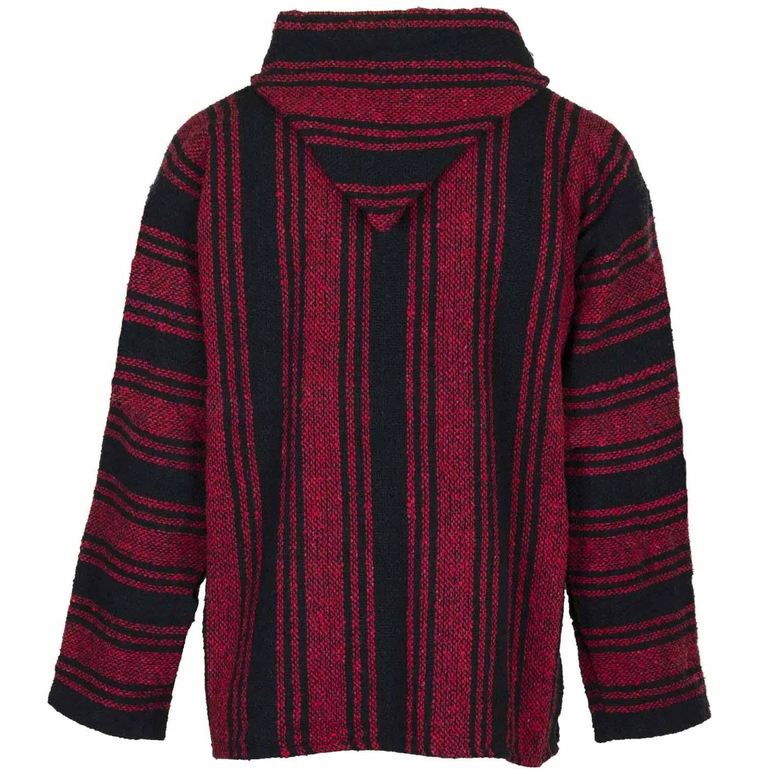 Siesta – Großhandel Hoodie – Herren – Baja-Top - Rot und Schwarz2