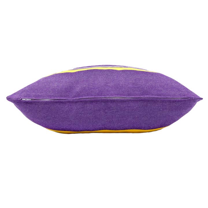 Campus Hammocks - Wholesale Throw Pillow Cover - LSU Tiger Colors Throw Pillow Cover with Zipper (2 options)7