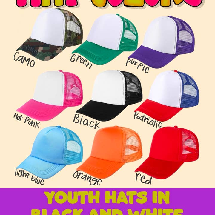on the Bayou - Wholesale Trucker Hat - Women's - hit the dang ball baseball trucker hat