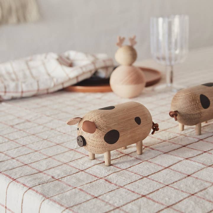OYOY LIVING DESIGN - Wholesale Decorative Figurine - Bubba Pig - Nature4