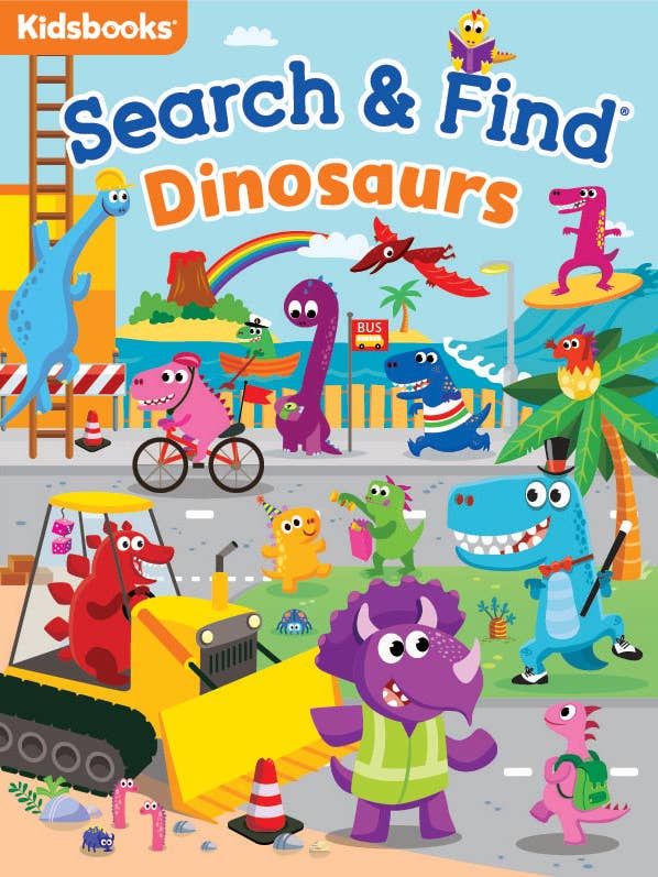 Search & Find Dinosaurs for wholesale by Kidsbooks Publishing