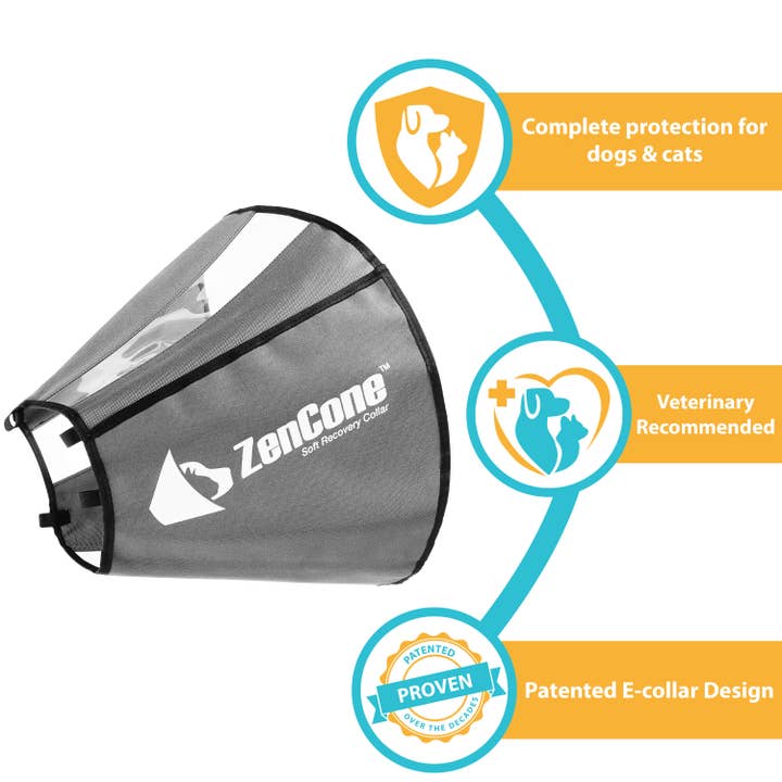 ZENPET - Wholesale Pet Collar - Cat/Dog - ZenCone - Soft Recovery Collar with Windows8