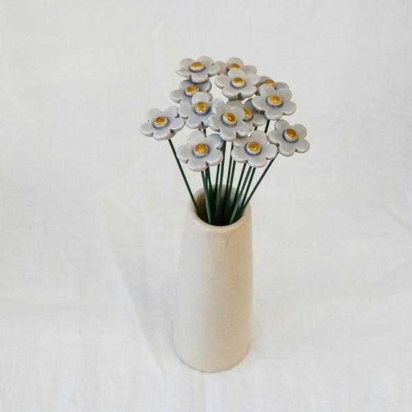 NaturoTheke - Venta al por mayor Flores artificiales - Flor de fresa - Ø aprox. 2,5 cm3