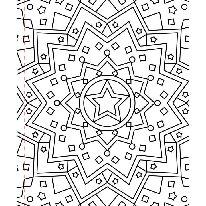 Peter Pauper Press - Wholesale Coloring & Activity Book - Adult - Large Print Coloring Book - Mindfulness3