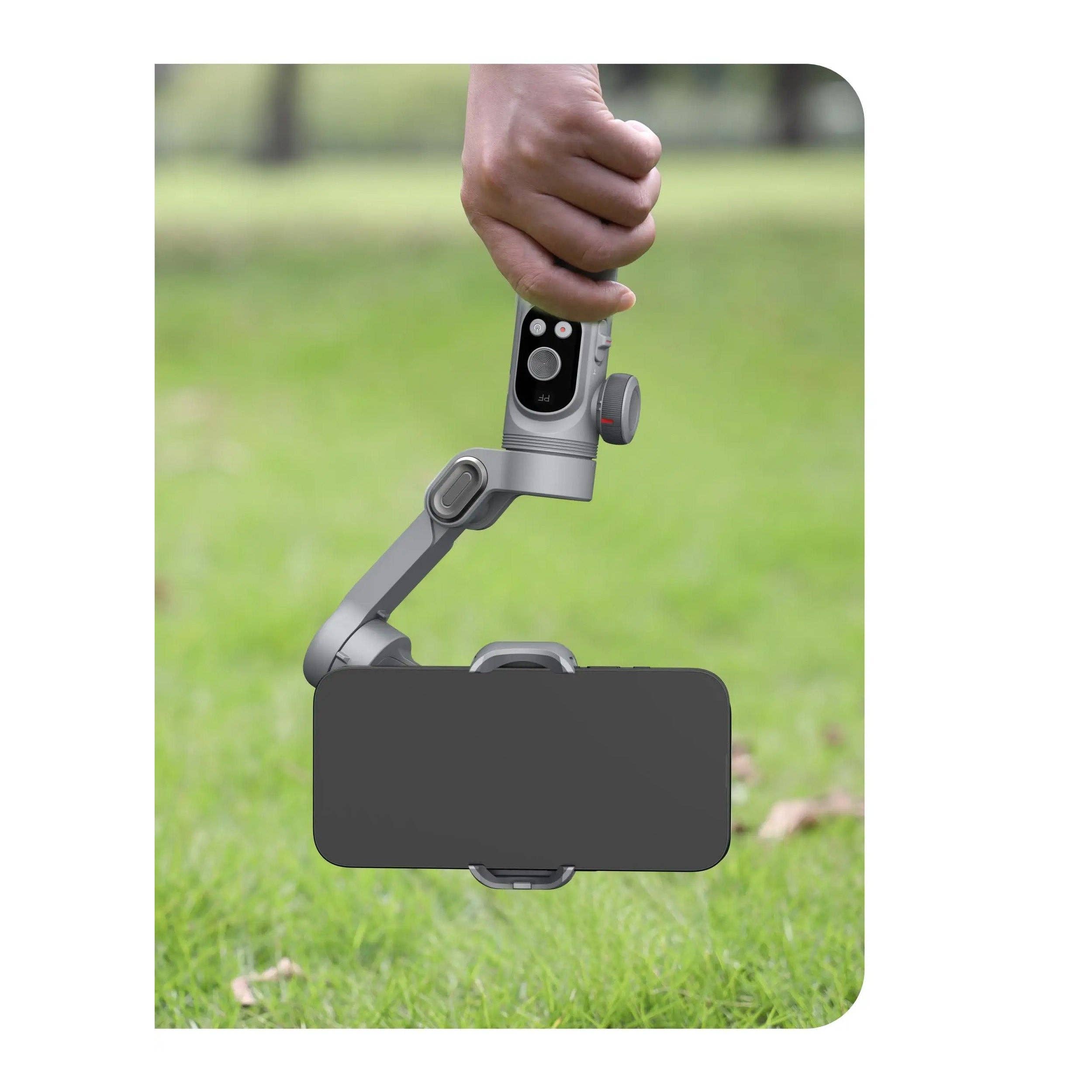 GulleeGadgets - Wholesale Phone/Tablet Stand - Magnetic Fill Light Gimbal Stabilizer For Smartphone & Iphon5