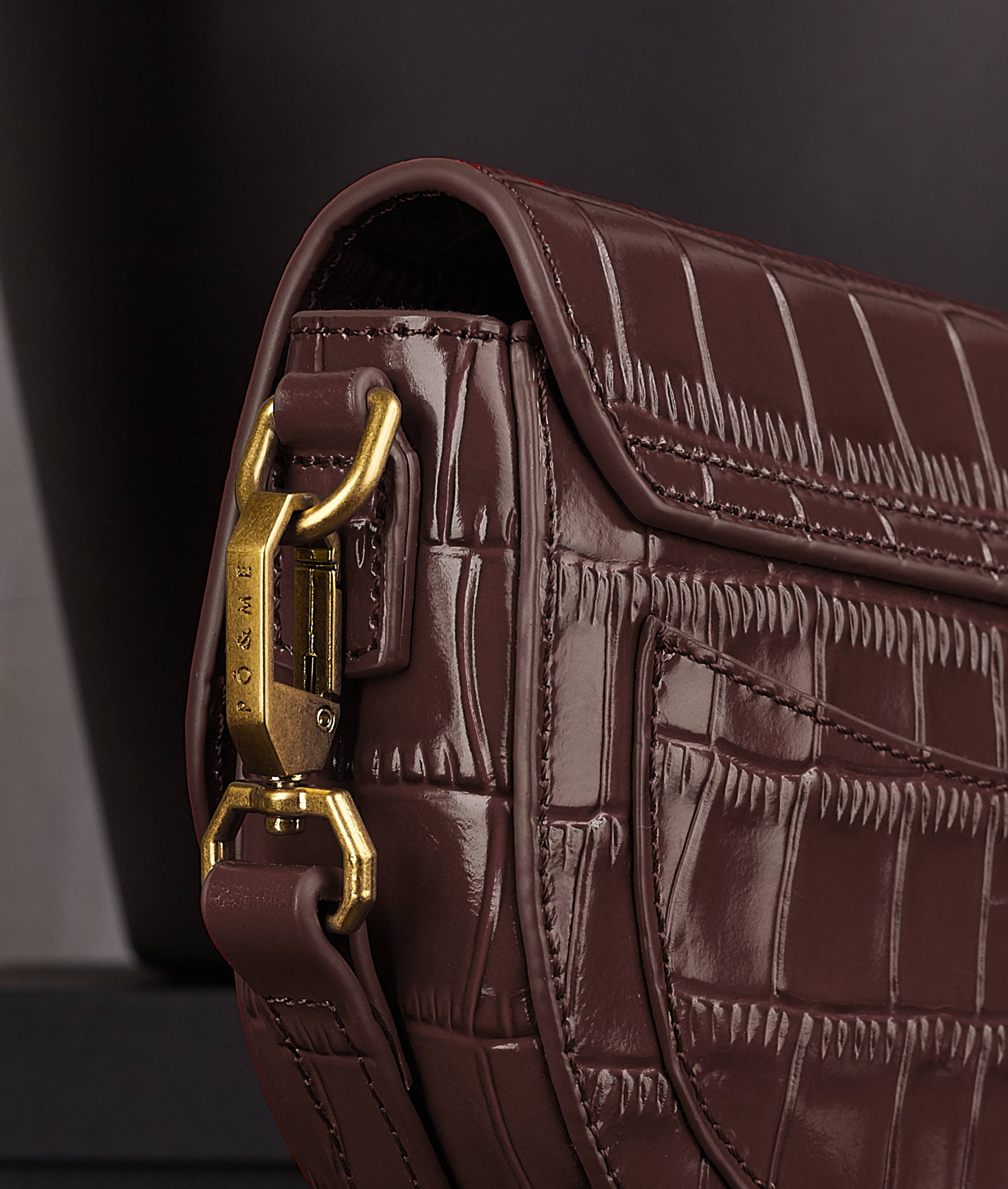 PÖ&ME – Großhandel Messenger Bag – Damen – Wie eine Wolke Croco7