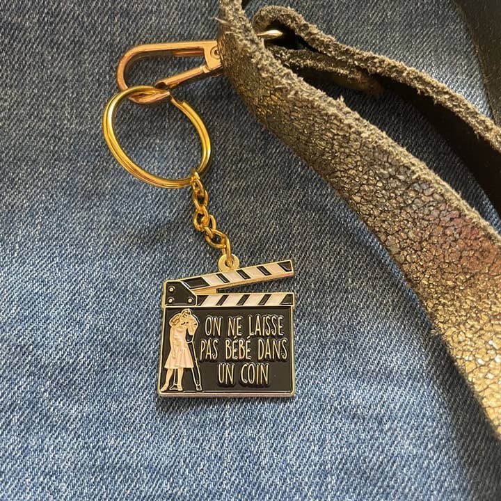 Madame la mouette - Wholesale Keychain - Unisex - Keychain don't put baby in a corner1