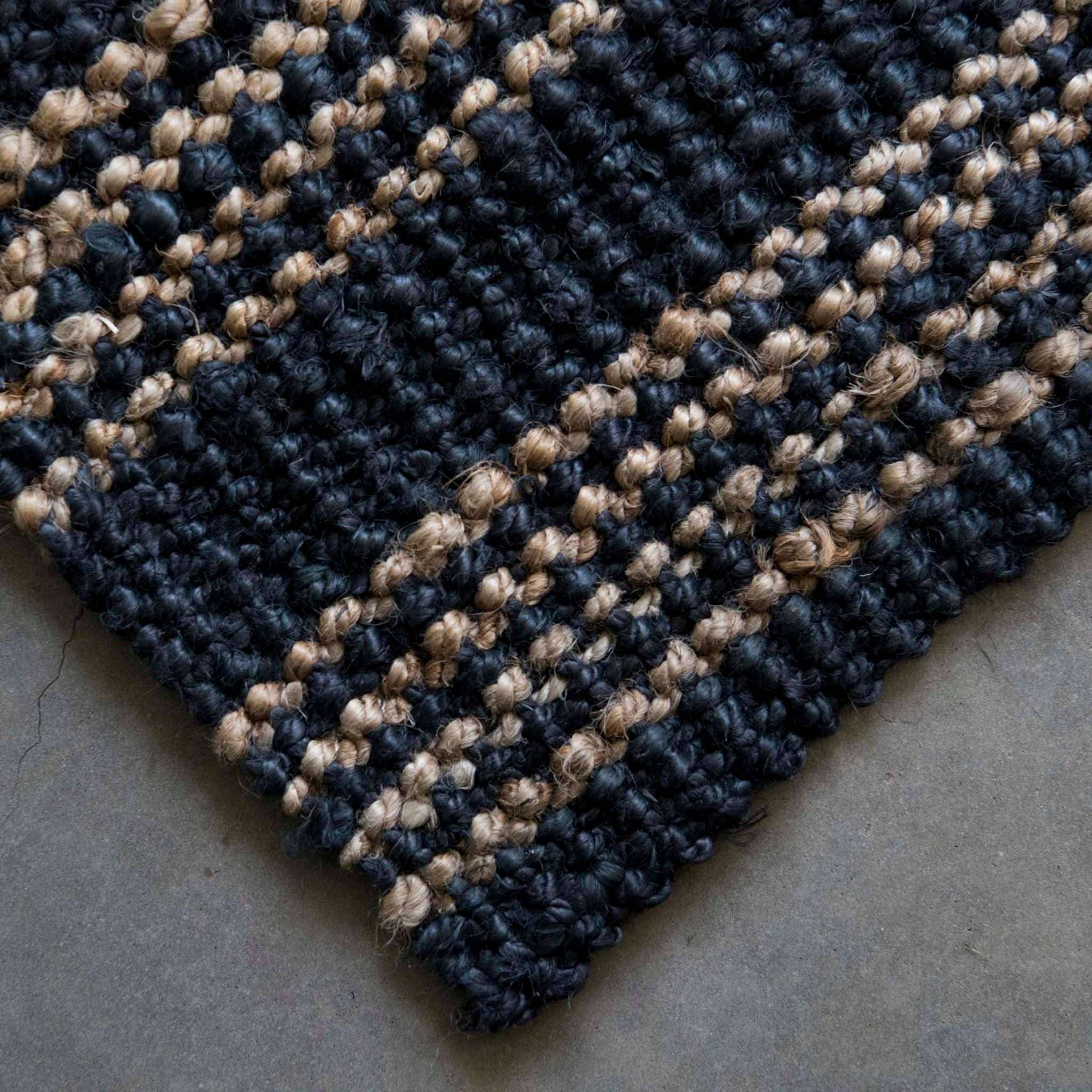 North Avalon - Wholesale Area Rug - Jones | Stripe Chunky Jute Bouclé Rug6