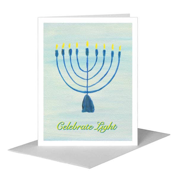Menorah, Gratulationskort (#8562D) för wholesale av Printed Canvas