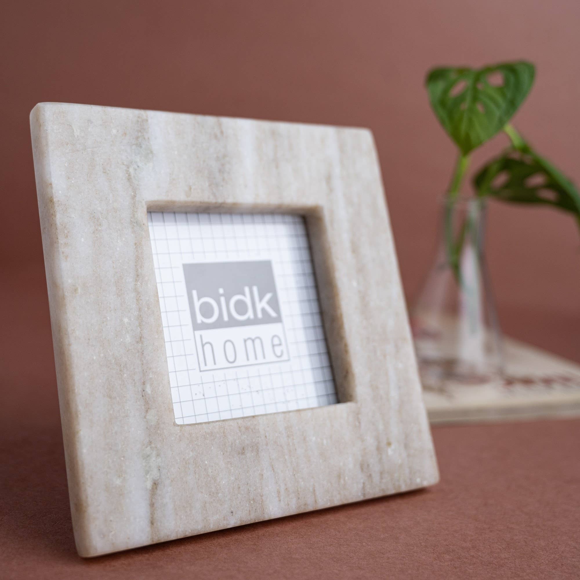 BIDKhome - Wholesale Picture Frame - Brown Galaxy Marble Picture Frame for 3" x 3"1