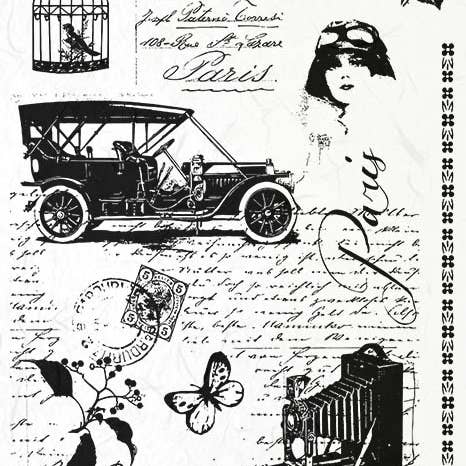 ITD Collection – material para artesanato por atacado – RP022 - Conjunto Criativo de Papel de Arroz - 11 peças x A4 / 8,27x11,7 pol.11