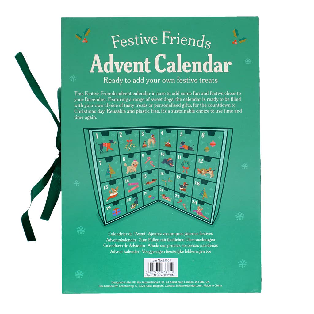 Rex B2B - UK - Wholesale Advent Calendar - Fill your own advent calendar - Festive Friends3