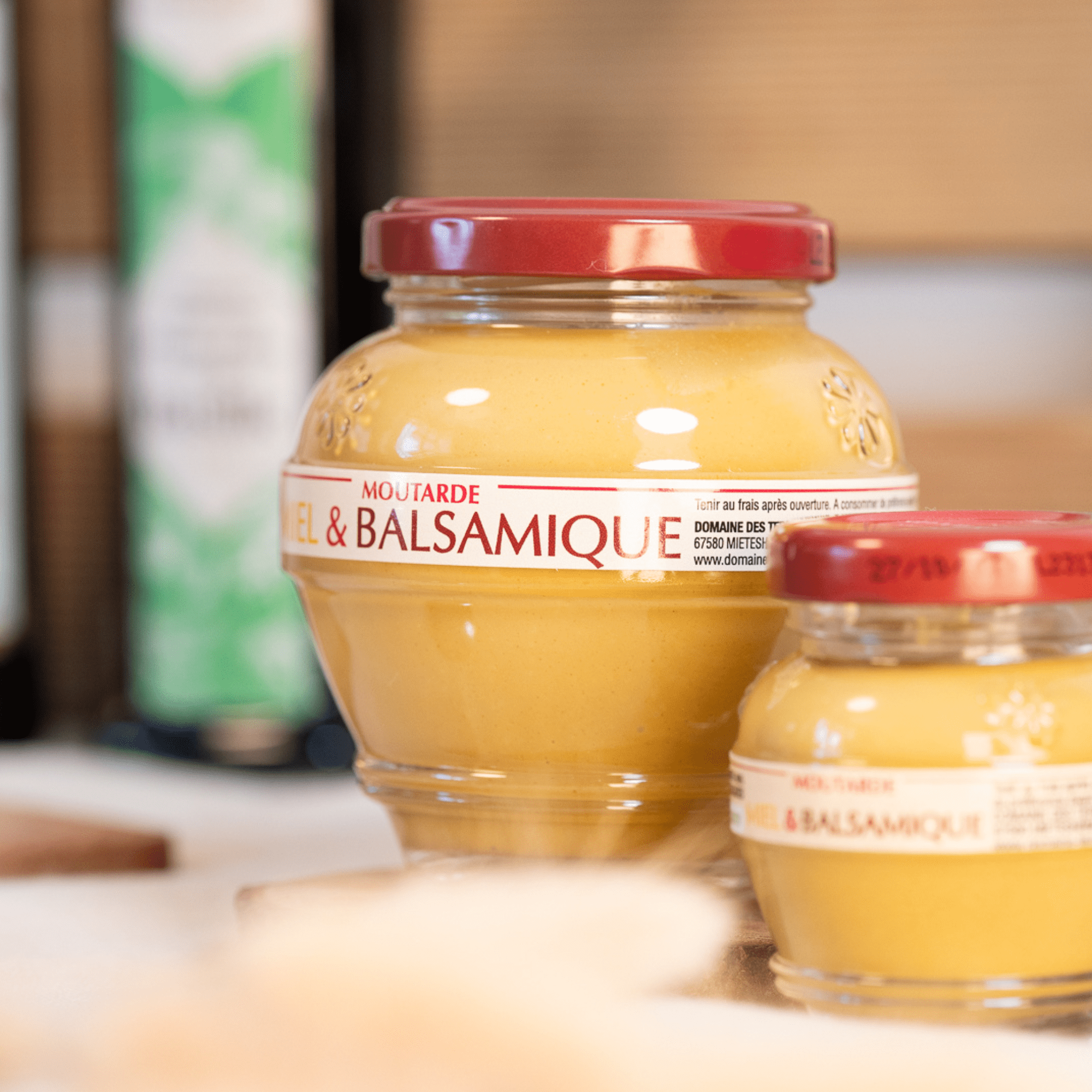 DOMAINE DES TERRES ROUGES - Wholesale Mustard - Honey and Balsamic Mustard French Seeds 200 g3