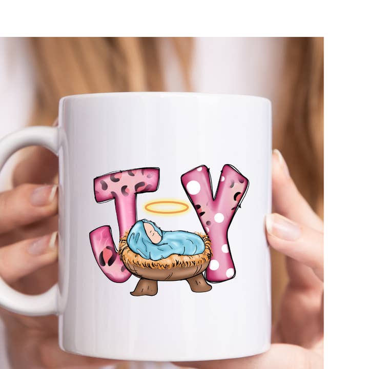 Joy Christmas Mug for wholesale by Mug Boss Inc.