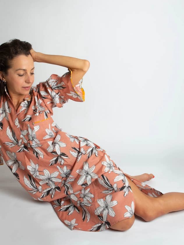 Parisian Style Nightshirts for Night and Day. High Quality for wholesale by Loungewear by I am in pajamas