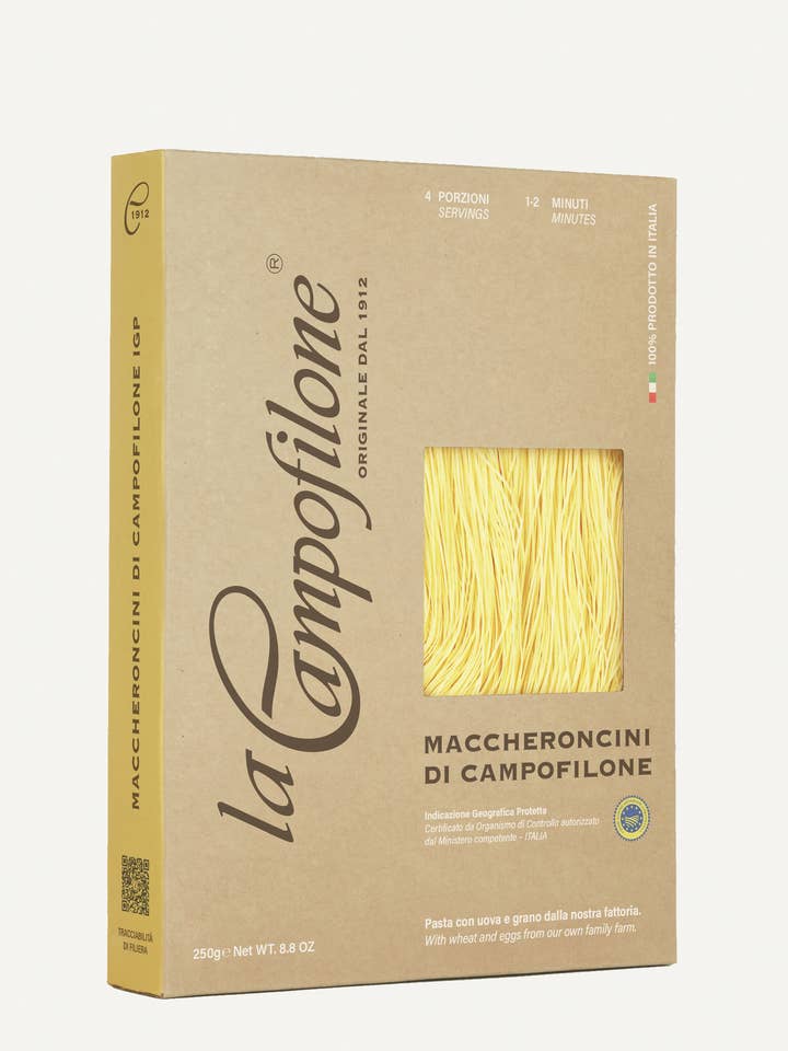 Campofilone Maccheroncini IGP Artisanal Italian Pasta for wholesale by La Campofilone
