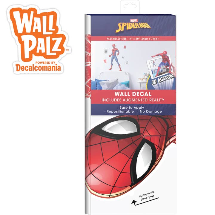 Marvel Licensed Spider-Man Interactive Wall Decal for wholesale by Decalcomania