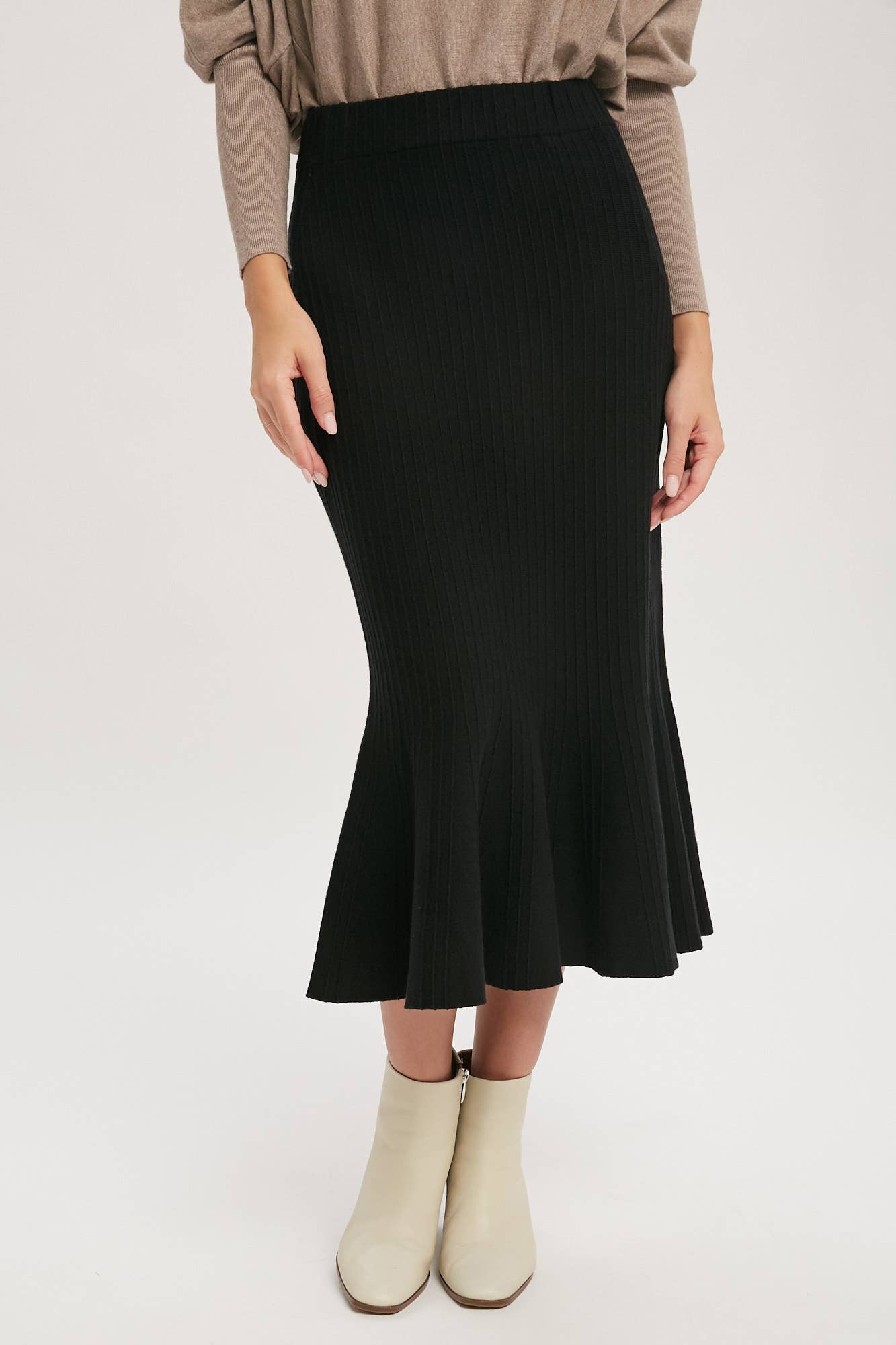 Bluivy - Wholesale Skirt - Women's - MERMAID SWEATER MIDI SKIRT22