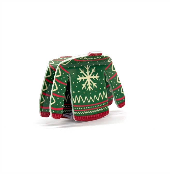 Rainbow Unicorn Birthday Surprise - Vente Pince à cheveux – femme - Pince à cheveux moche de Noël – Festive et amusante !1