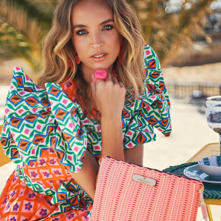 Squeeze De Citron - Wholesale Clutch Bag - Women's - Pink Cay Bag0