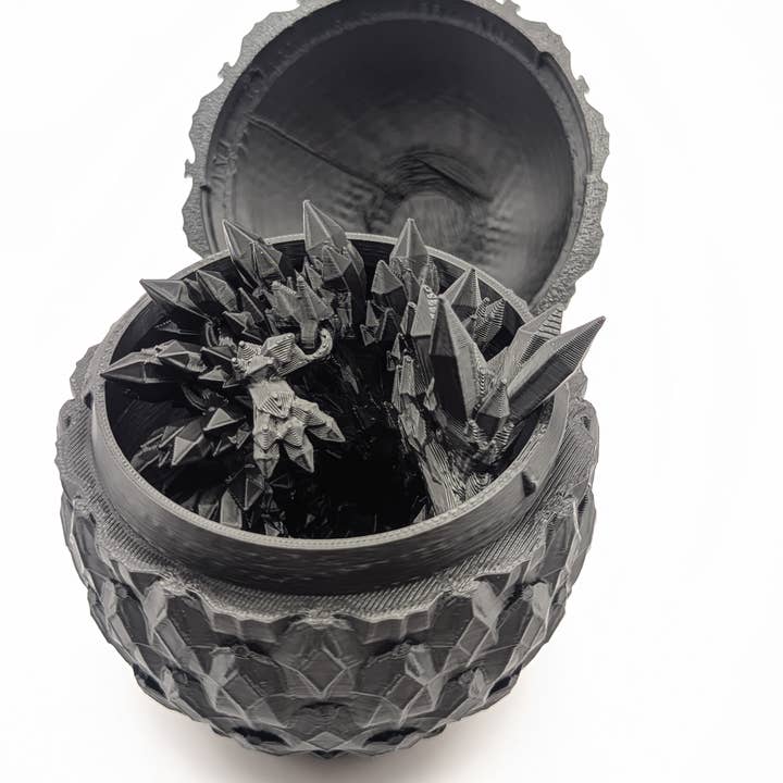 The Midnight Oil - Wholesale Fidget Toy - Kids - 3D Articulated Dragon and Dragon Egg Combo5