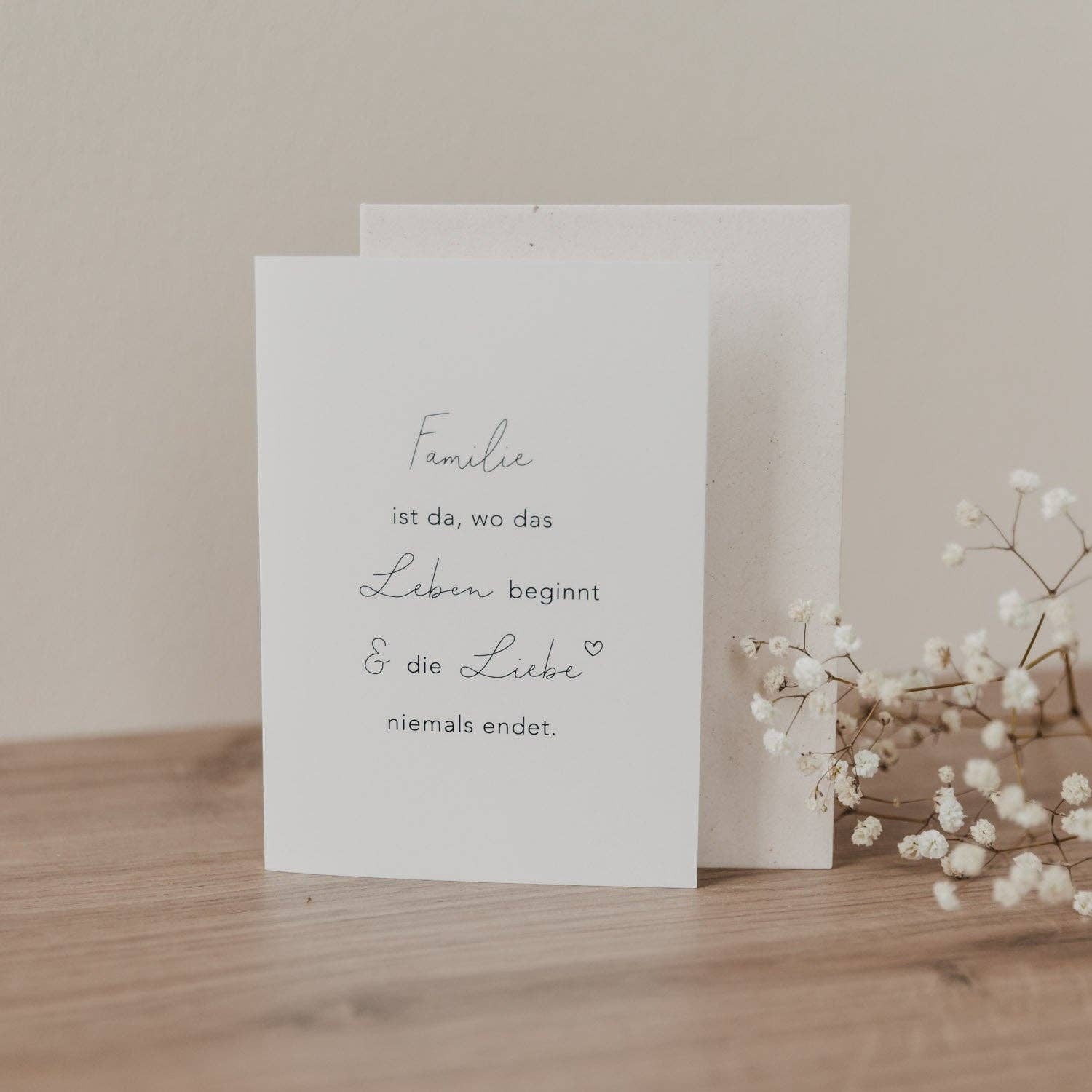 Eulenschnitt - Wholesale Postcard - Folded card family (PU = 10 pcs.)0