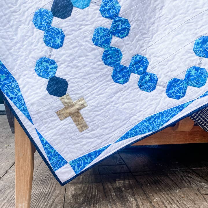 Faith and Fabric - Wholesale Quilt - Quilt Pattern: Rosary Quilt3