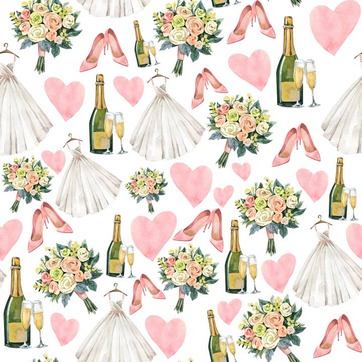 Beau Bottles - Wholesale Wine Gift Bag - Beau Bottles Wedding Romance - Champagne Collection6