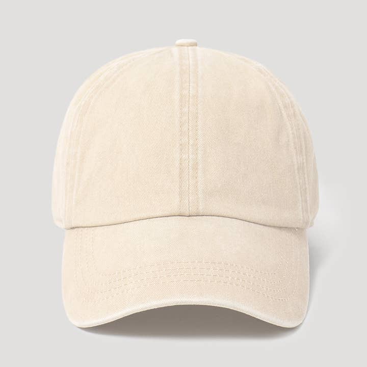 David And Young - Wholesale Baseball Cap - Unisex - GWCAP18670 - Stone Washed Twill 6 Panel Baseball Cap22