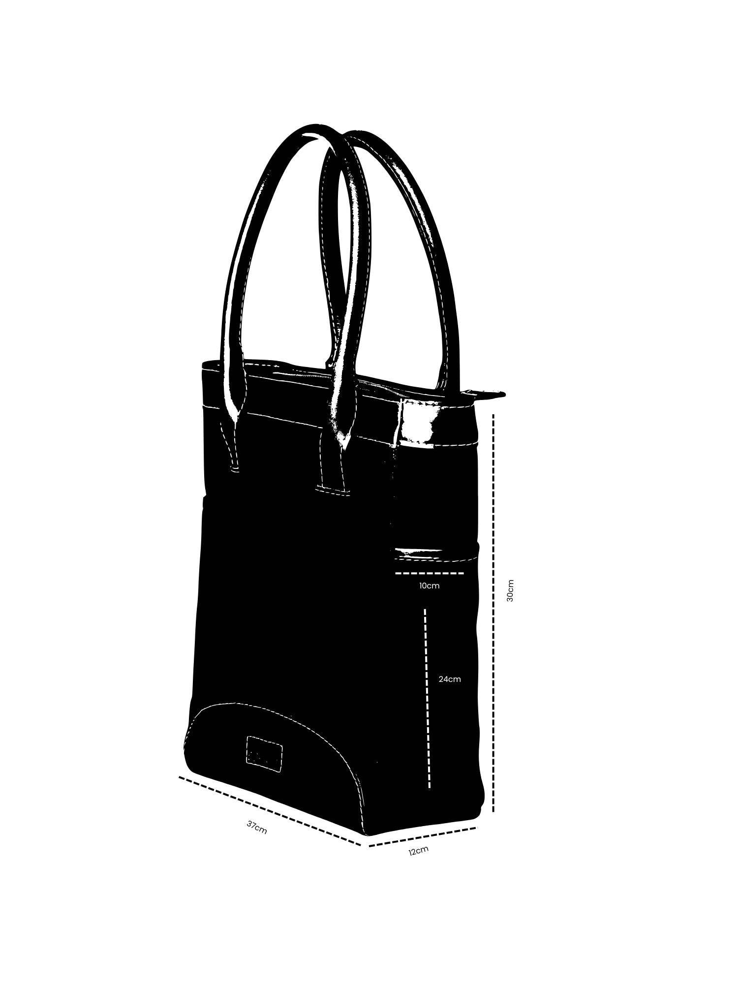 Alejandra Collective - Wholesale Tote Bag - Women's - Sienna Leather Tote Bag Tan5