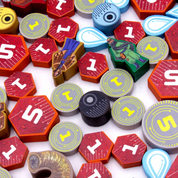 Meeple Stickers - Wholesale Board Game - Dune Imperium Uprising Sticker Set9