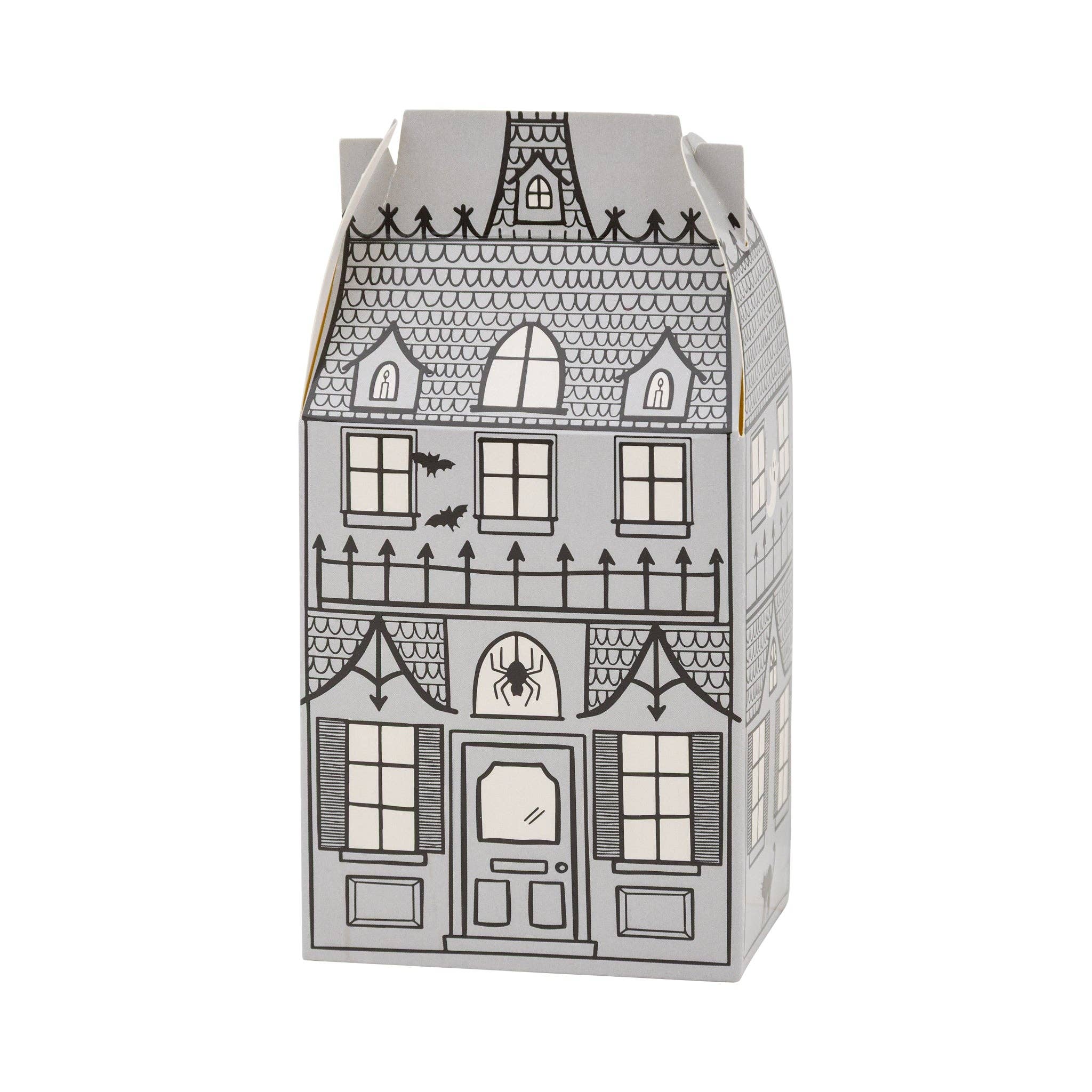My Mind’s Eye - Wholesale Party Favor Bag/Box - PLFC473 - Haunted House Gable Boxes