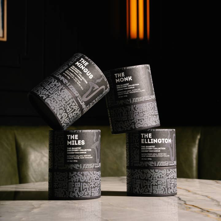OLPHACTORY CANDLES - Wholesale Travel Candles - The Miles: Quartet Discovery Collection2