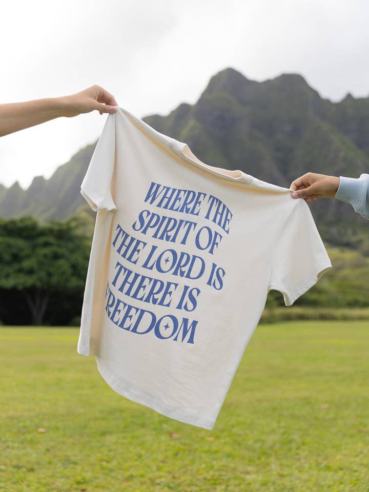 Spirit of the Lord Unisex Tee for wholesale by Elevated Faith